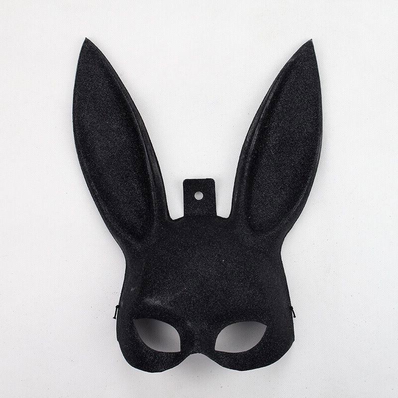 Fshion Rabbit Masquerade Mask Sexy Bunny Long Ears Carnival Halloween Party Prop Accessories