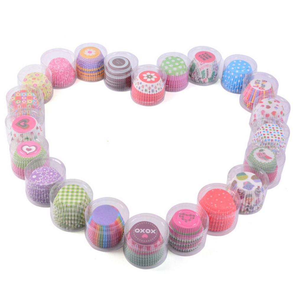 100 Pcs Cupcake Liner Baking Cups Cupcake Mold Paper Muffin Cases Cake Decorating Tools