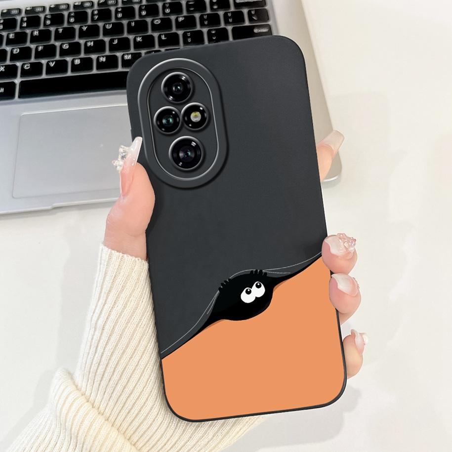For Honor 200 Pro 5G Case ELP-AN00 Cover Cute Cartoon Panda Cat Shockproof Fundas For Honor200 Pro Bumper on Honor 200Pro Hoesje