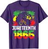 Its The Juneteenth for Me Freeish Since 1865 Independence Day TShirt Black Pride with Pan African Flag Graphic Tee Tops Gift