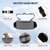 USB перезаряжаемые уличные трехуровневые перчатки с подогревом и регулируемой температурой для мужчин и женщин, зимние