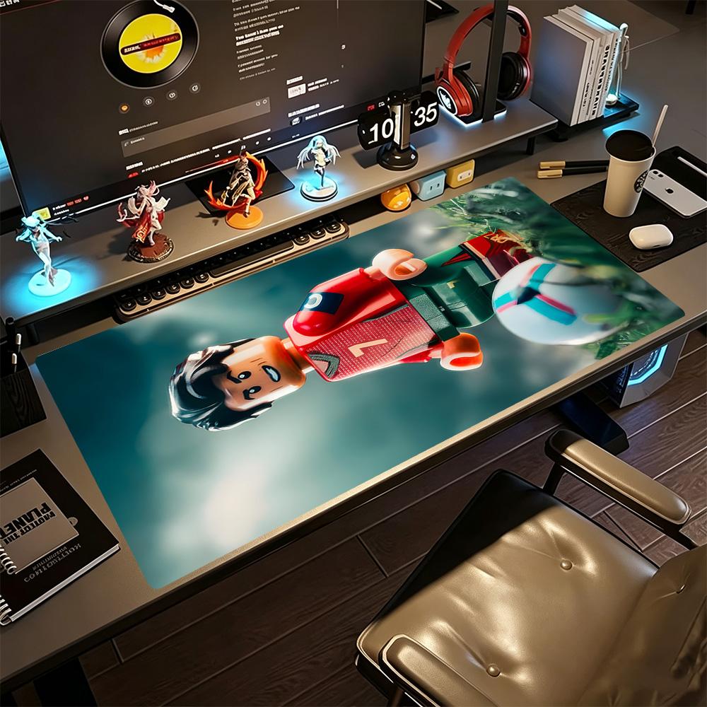 Lego Bricks Gaming Mouse Pad Gamer Mousepad Study Desk Mat Nonslip Rubber Base Office And Gaming Desk Decoration