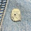 New Enamel Pin Bergamasco Dog Pet Connector Gift Birthday 1 Piece