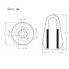 1pcs/2pcs Brass Guitar Switch Cap Metal Toggle Switch Tip Embedded Cross Core Expandable Hole for ST TL Guitar Accessories