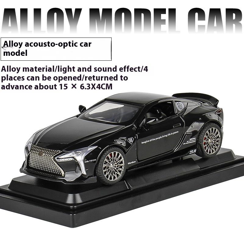 1:32 LEXUS LC500 Sports Vehicle Alloy Diecast Model Computer Desktop Ornaments Collections For Your Boyfriend On Valentine's Day