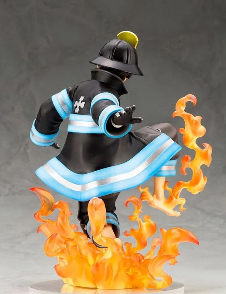 НОВИНКА В НАЛИЧИИ KOTOBUKIYA ARTFX J Fire Force Синра Кусакабэ Аниме Готовая Модель Игрушка Коллекция Подарок