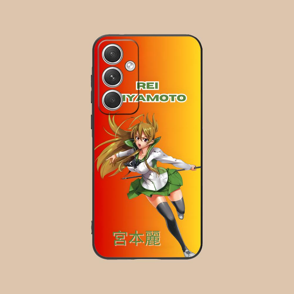 Чехол для телефона Highschool Rei Miyamoto для Samsung Galaxy S26 S25 S24 S23 S22 S21 S20 Note20 Plus FE Ultra Красочная Обложка Красивый