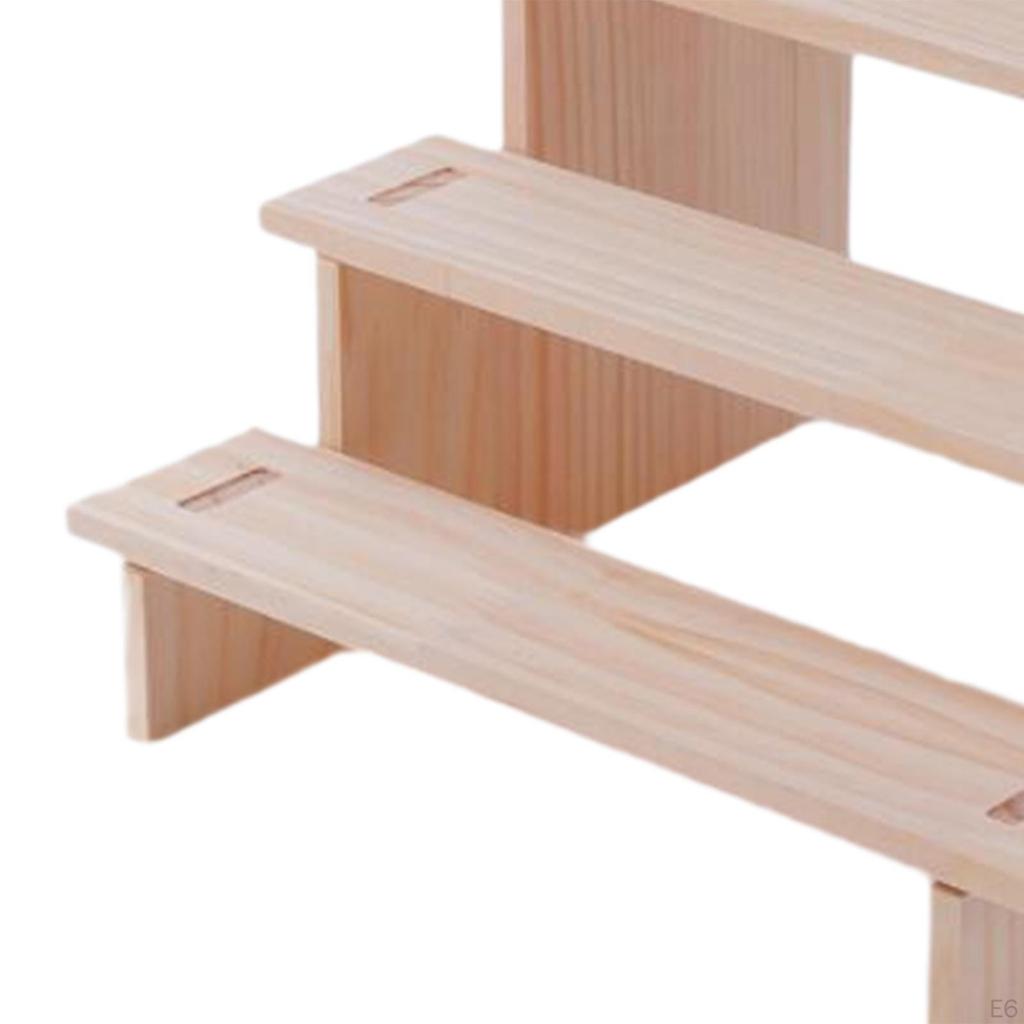 Handcrafted Wooden Display Stand for Showcasing Action Figures And Collectibles