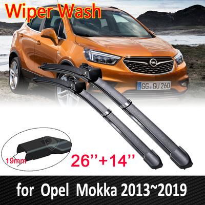 Автомобильные щетки стеклоочистителя для Opel Mokka 2013 ~ передние дворники Vauxhall Mokka X 2014 2015 2016 2017 2018 автомобиля