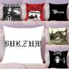 B-Burzum НАВОЛОЧКА Певца Наволочка против пылевых клещей Невидимая молния Шелковистый короткий плюш Чехол для подушки дивана