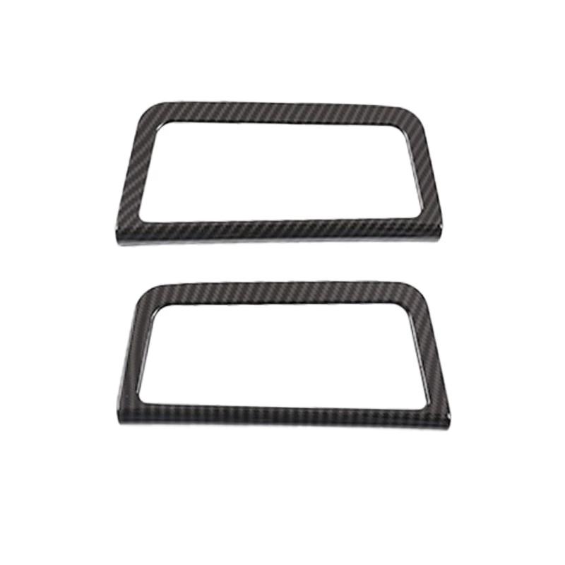 2Pcs/Set ABS CarTailgate Handle Decorative Frame Stickers Fit For Land Rover Range Rover Evoque L551 Auto