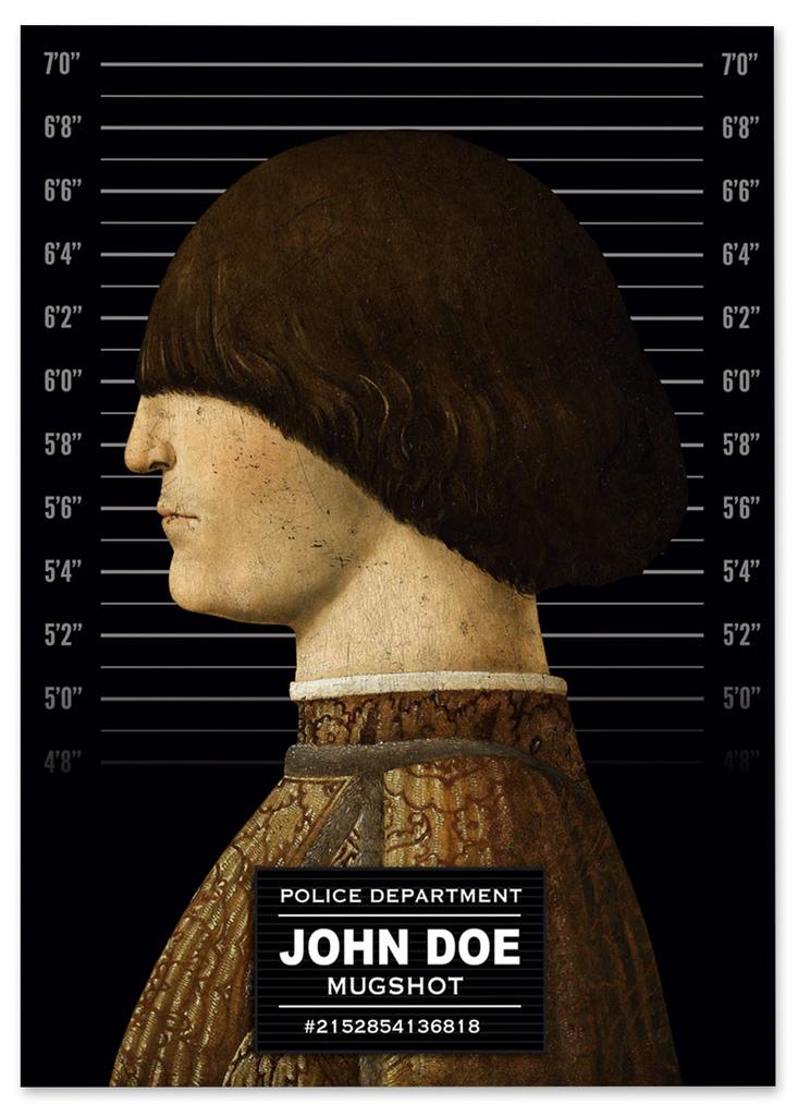 Plakat pop art john doe portret