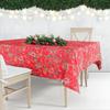 Stain-resistant Christmas tablecloth 180x130 cm