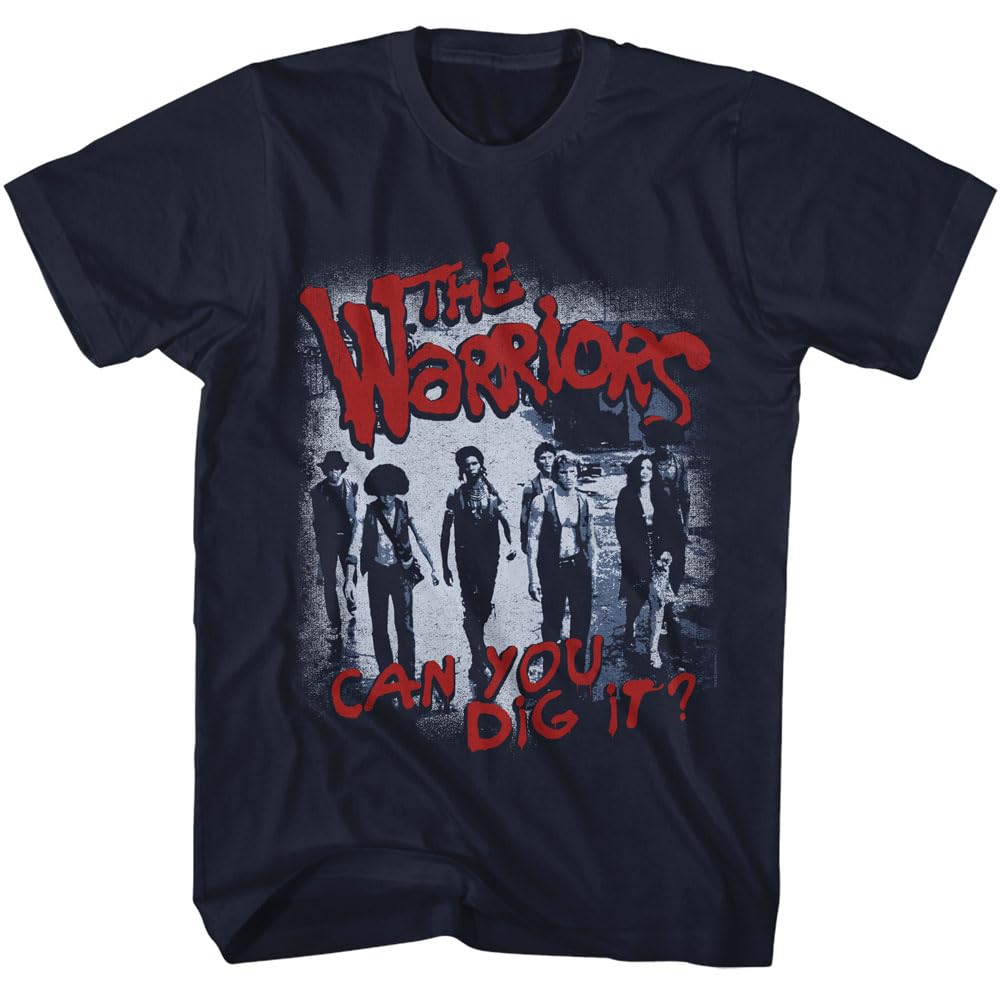Футболка The Warriors Унисекс Летняя Армии Ночи Банда Фильм Графическая Короткий Рукав Оверсайз Уличная Одежда Свободный Крой Фанату Фильма
