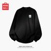 MINISO Men's Heavyweight Round Neck Pullover Sweatshirt