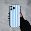 S-полоски Color-Blocking Арт P-узор Чехол для телефона Для iPhone 17pro,16,15,14,13,12,11 Plus,Pro Max,XS,Мягкий силиконовый Черный чехол