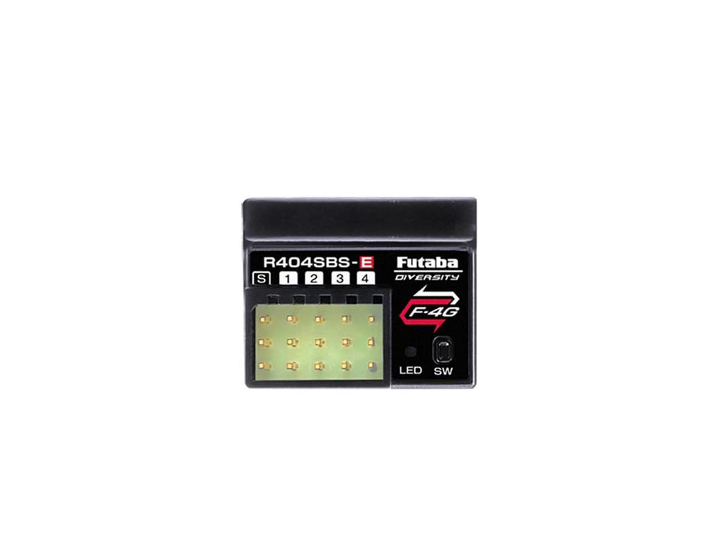 Futaba R404SBS-E 10-Channel Receiver, F-4G System, Standard for T10PX