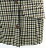 GUCCI 80s 90s Made in Italy Wool Blend Old Check Pattern Jacket Women Used