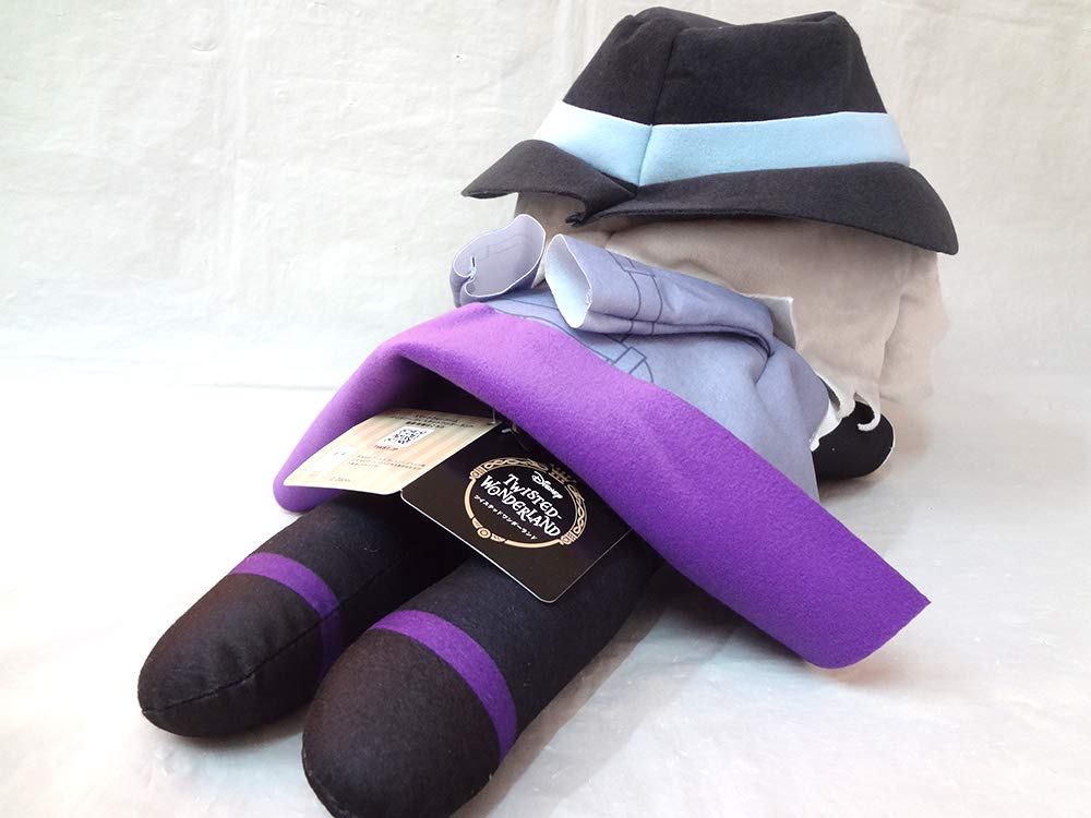 Дисней Twisted Wonderland Азул Ашенгротто Мега Джамбо Лежачая Мягкая Игрушка