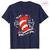 Today You Are You TShirt for Unisex Funny Cat in The Hat Graphic Tops Teacher Gift O Neck Short Sleeve Tees Female Clothing