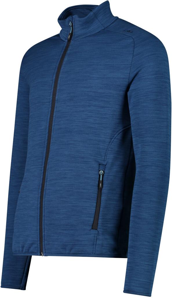 Куртка CMP Мужская куртка из меланжевого стрейч-флиса Performance Fleece (30E9707) Herrenjacke aus Fleecestretch (30E9707) petrol mel.