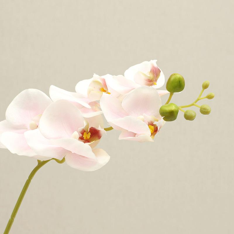 Ощущение рук, увлажняющее ощущение, бабочка, орхидея, имитация цветов, украшение для дома, гостиной, стола, украшения, искусственные цветы