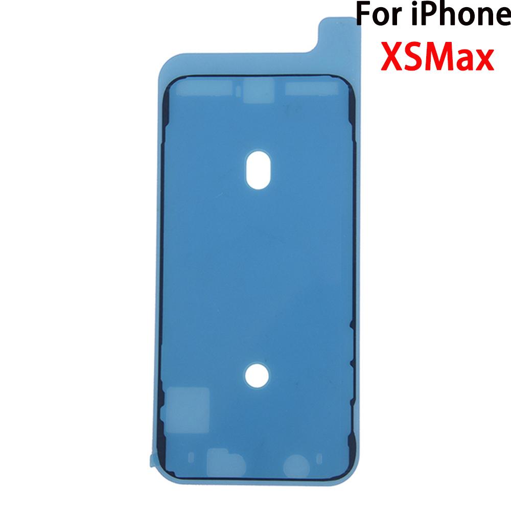 2X LCD Display Frame Waterproof Pre-Cut Adhesive Sticker For iPhone 6S 6SP 7 7P 8G 8 Plus X XR XS XSMax