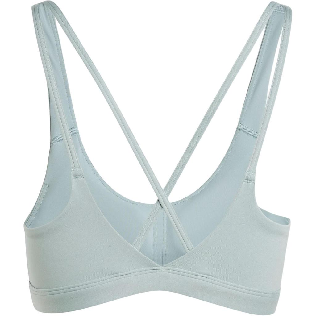 adidas Essentials All Me V-образный вырез Быстросохнущий Спортивный бюстгальтер для йоги Однотонный Спортивный бюстгальтер Женский Спортивный бюстгальтер KA7259