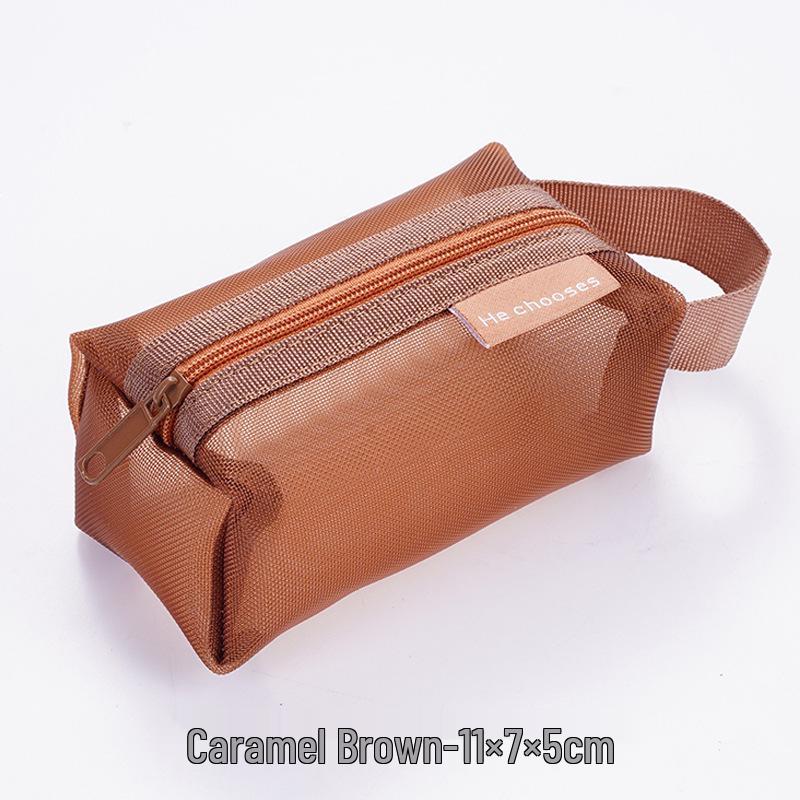 Трехмерный сетчатый нейлоновый кошелек для монет и ключей с держателем для карт