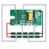 10X21700 BL1830 Li-ion Battery Case BMS Balance Charging Circuit Board PCBA Shell Box For MAKITA 18V Lithium Battery Housings