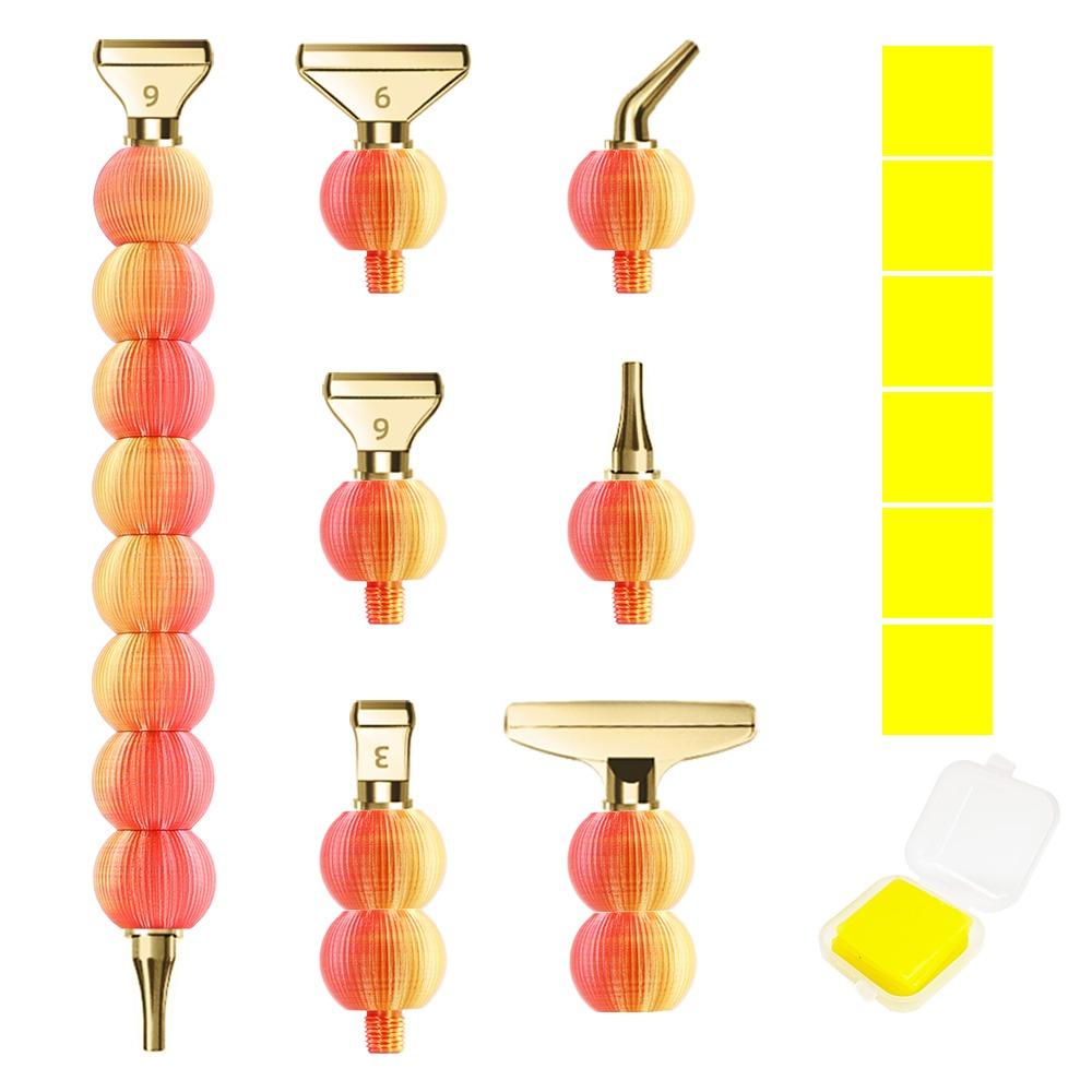 Replacement Pen Heads 5D Diamond Painting Pen Kit Embroidery Multifunctional Point Drill Pens Candied Haws Shape DIY Craft