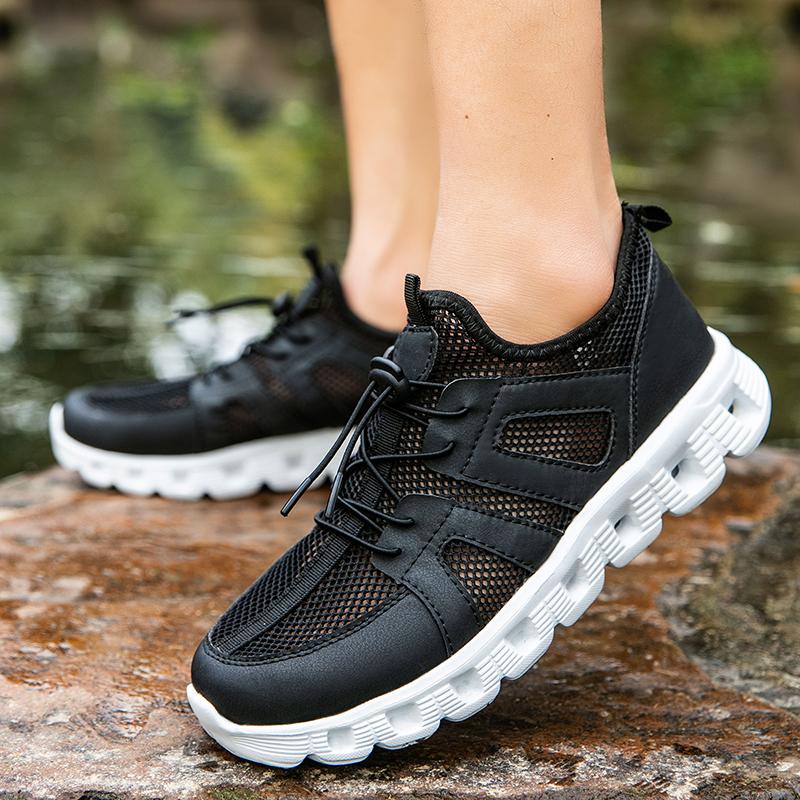 Hiking Shoes Men Wading Shoes Men Anti-slip Low-top Outdoor Sports Shoes Men Comfortable Soft Breathable Casual Men Shoes