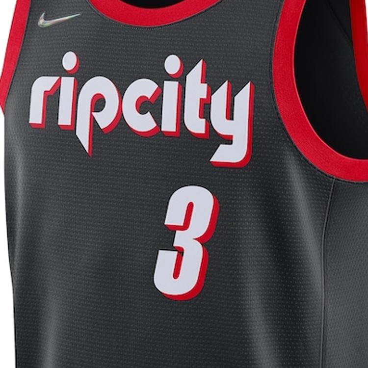 Nike x NBA Portland Trail Blazers Jerseys 'CJ McCollum 3' Men's DB4043-012