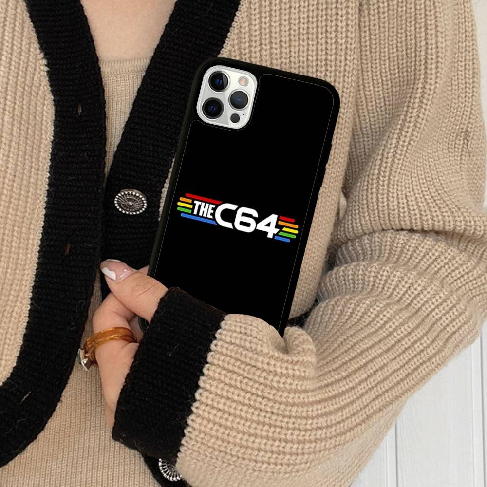 C-Commodore 64 PC+TPU Shockproof Protective Phone Case For IPhone17 14 15 16 Pro Max 13 12 11 17 Air