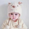 Плюшевая детская шапочка для младенцев 2-8 месяцев, детские чепчики, высококачественная зимняя детская шапка, детская