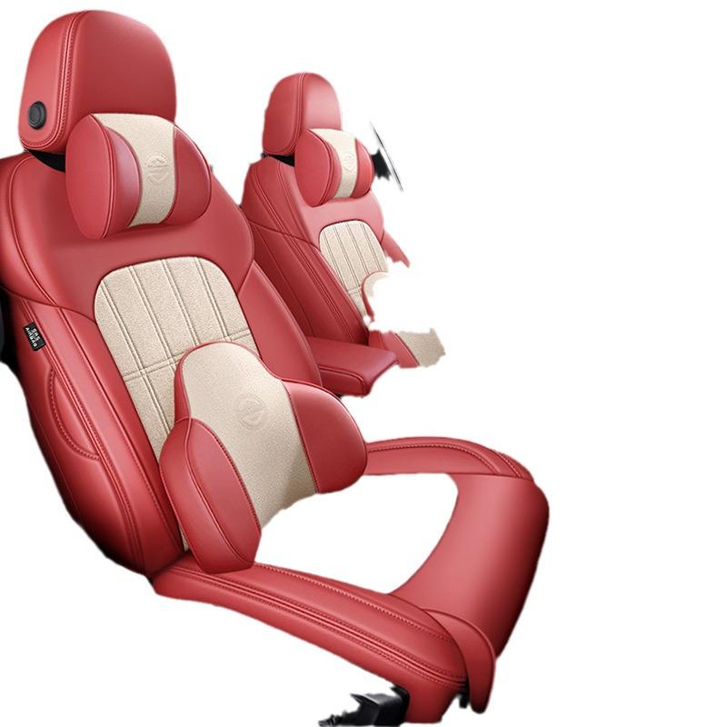 Универсальный замшевый чехол на автомобильное сиденье: Полное покрытие, вентилируемая, всесезонная подушка