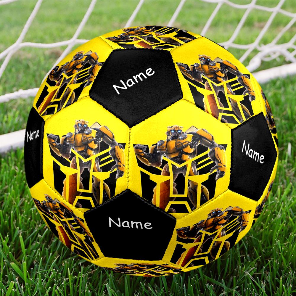 Custom Name Transformers Theme Size 5 Soccer Ball, Suitable for Both Indoor and Outdoor Matches, a Gift Suitable for Everyone.