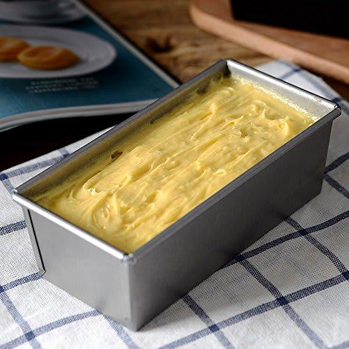 Tiger Crown Silver Cake Pan, 90 X 178 X 60 Mm, Fits 0.5 Loaf Ulster Pound, Small, Steel with Aluminum Plated Finish, 2311