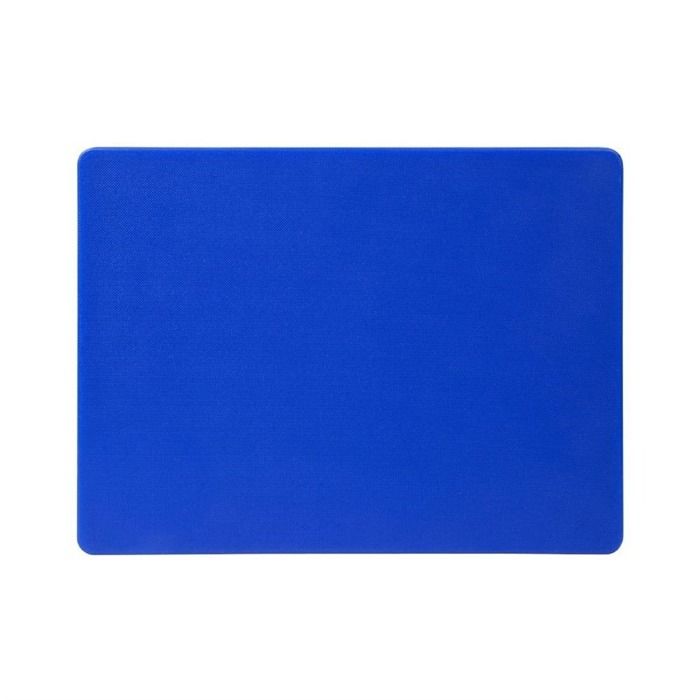 Planche à découper - hygiplas - 450 x 300 x 12 mm - couleur bleu - ldpe - non compatible lave-vaisselle