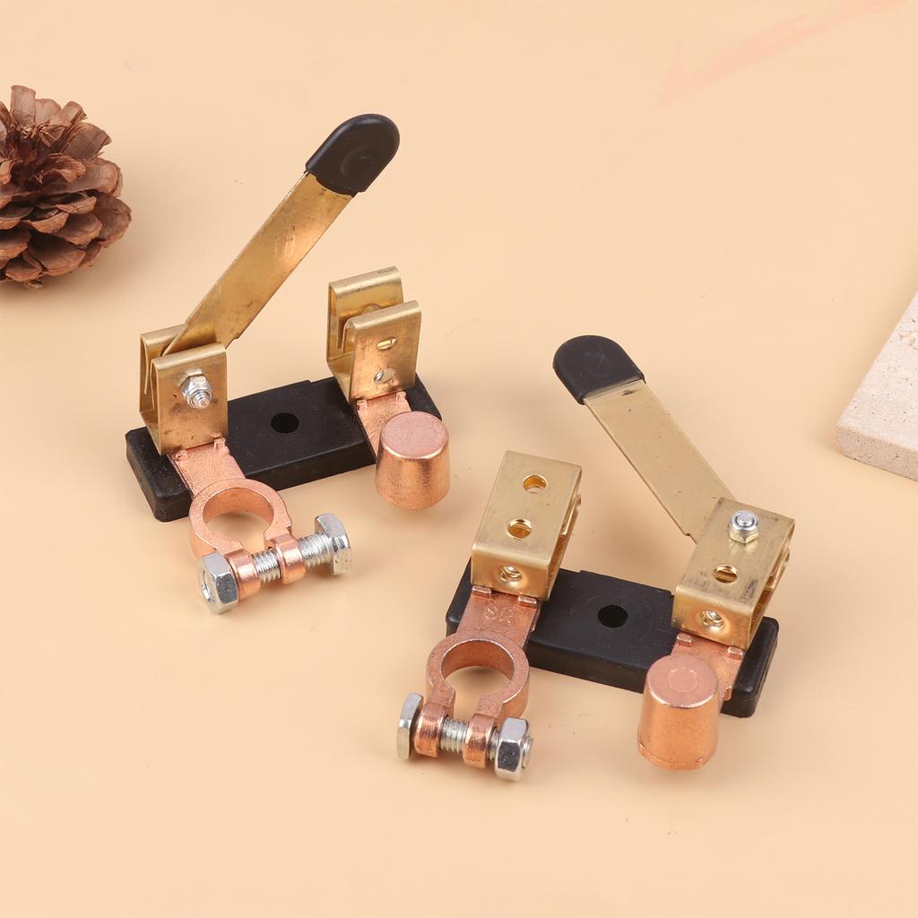 Top Post Knife Blade Master Switch 12V 24V Battery Disconnect Switch For Auto Car Rv Boat Truck Battery Cut Off Shut Off Switch