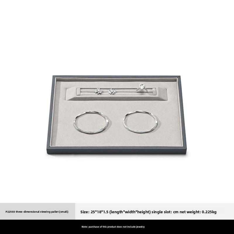 Multi-Functional Jewelry Storage Tray for Rings, Necklaces & Earrings Display Organizer