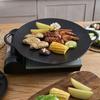 Non Stick Grill Plate Korean Style Barbecue Frying Pan Barbecue Accessory BBQ Grill Pan  Camping