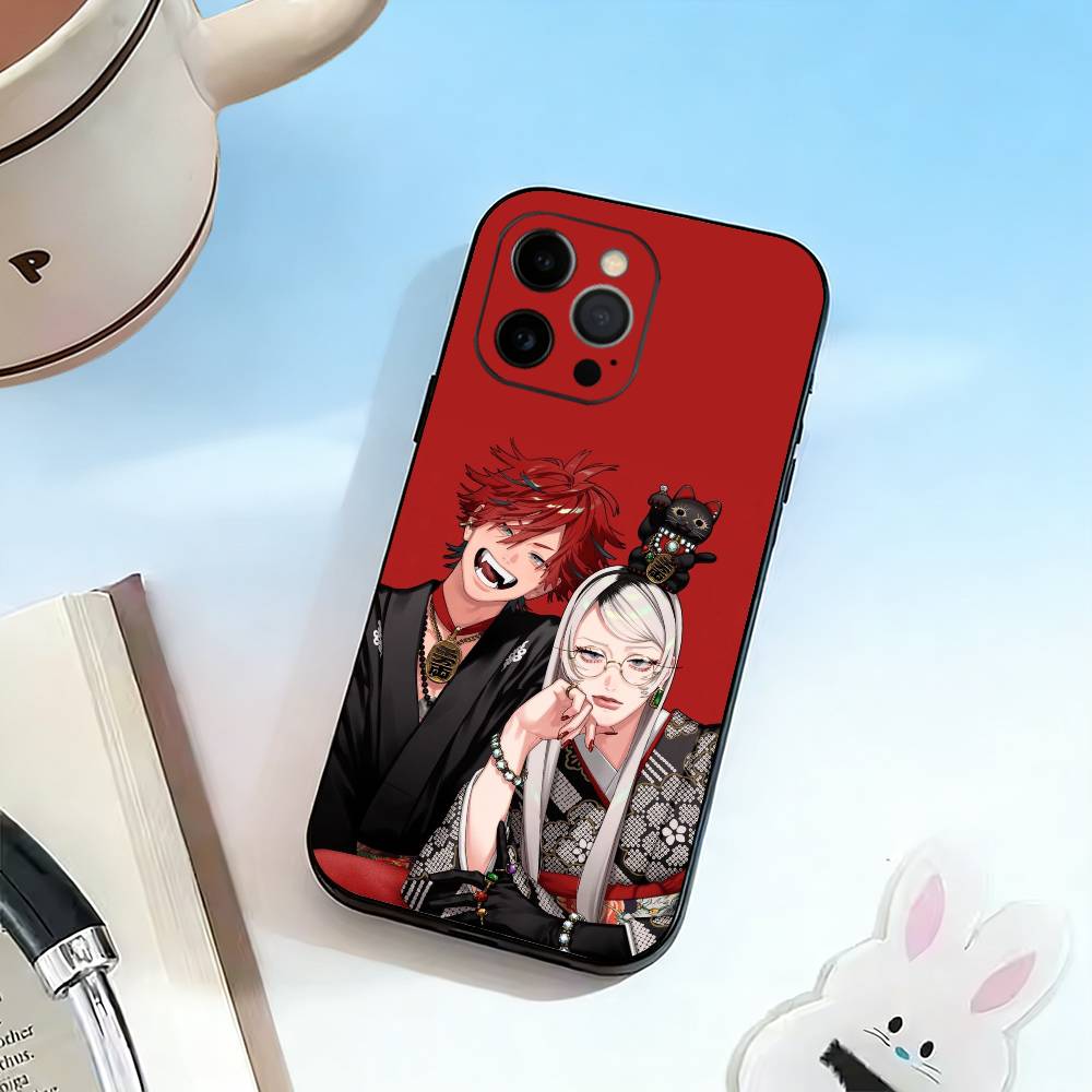 G-Gokurakugai A-Alma Чехол для телефона Силиконовый Мягкий Для IPhone 17 16 15 14 13 12 11 X XR Plus Pro Max Plus