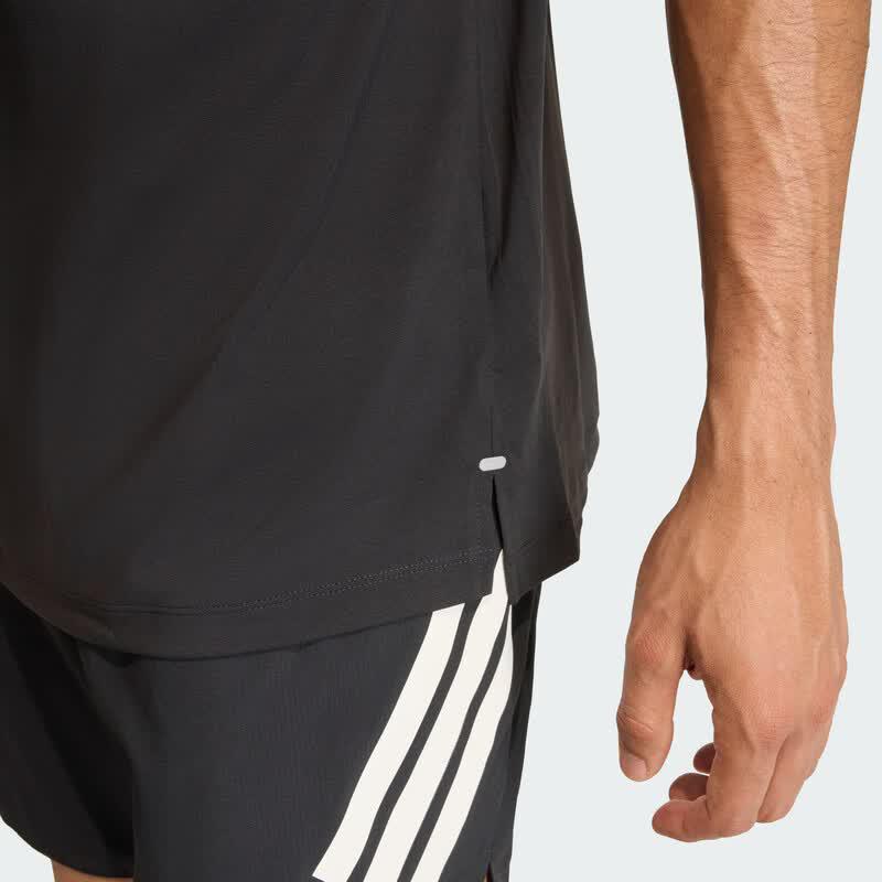 adidas Мужская быстросохнущая футболка для бега