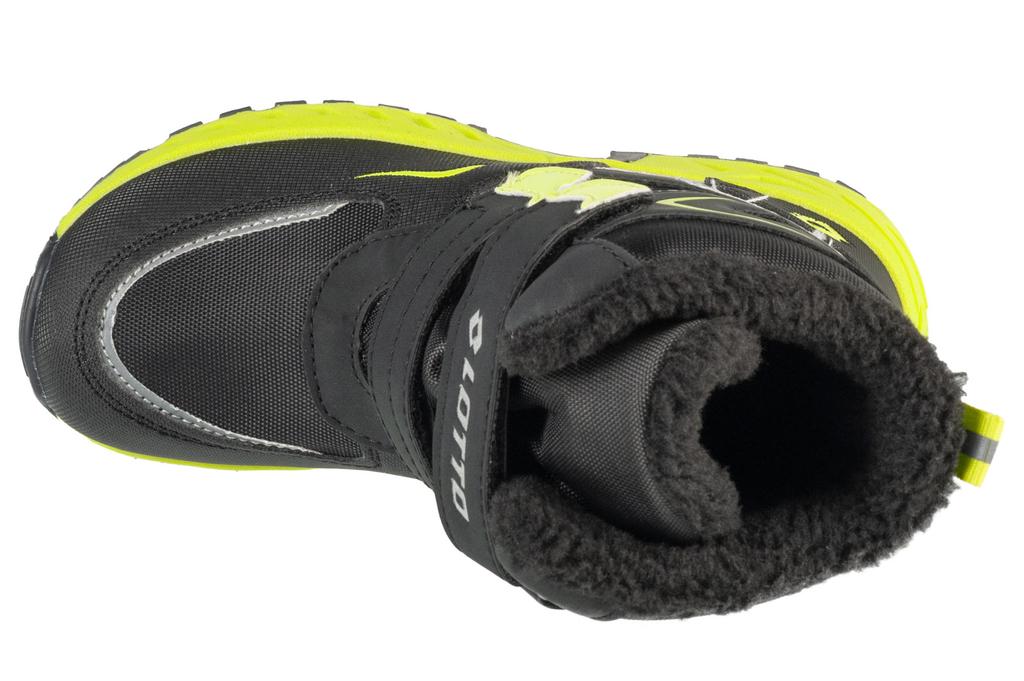 Lotto Alstyne Tex K, for Boy Black Winter Boots