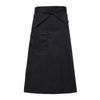 Unisex Waist Apron 3 Pockets Waiter Half Waist Apron New Short Half Waist Apron  Cafe Shop