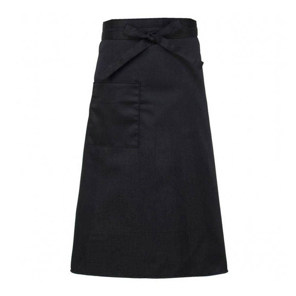 Unisex Waist Apron 3 Pockets Waiter Half Waist Apron New Short Half Waist Apron  Cafe Shop