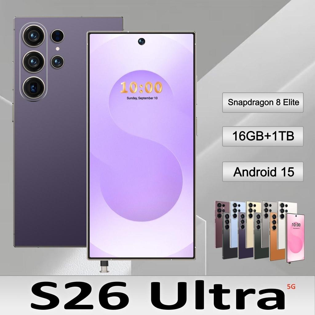 2026 S26Ultra: Android-смартфон с большим экраном и встроенным стилусом
