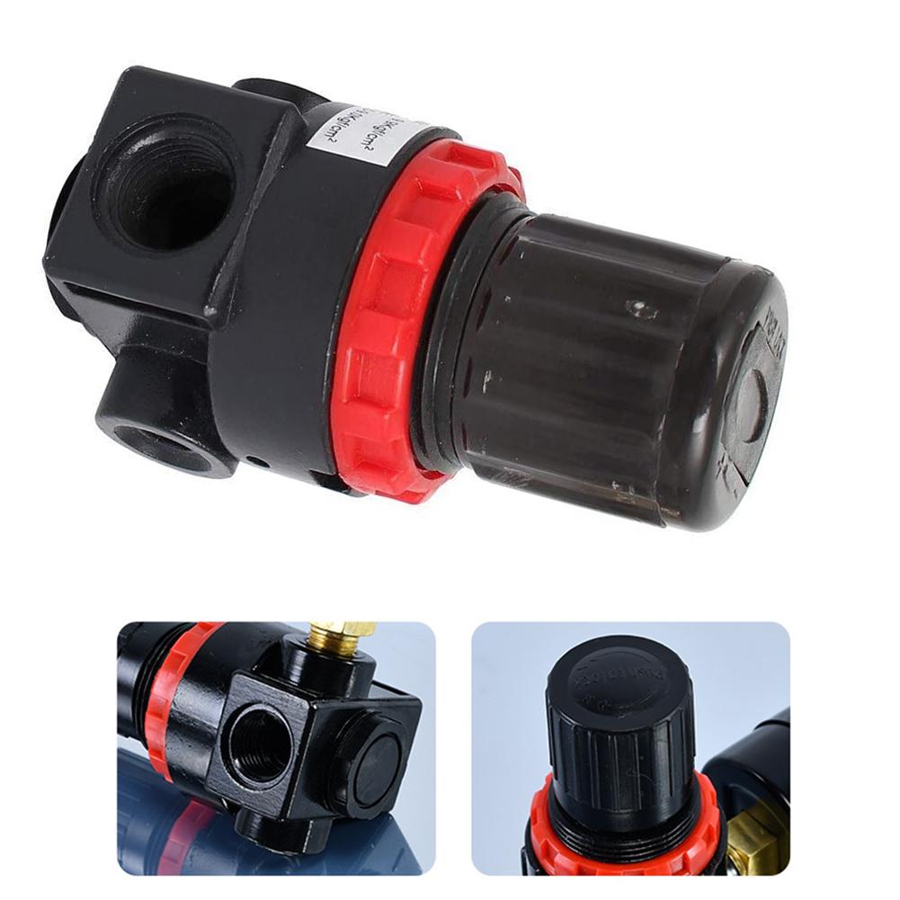 AR2000 Манометр контроля давления воздуха Компрессорный предохранительный регулятор Регулирующий клапан Блоки подготовки воздуха с манометром Регулируемый