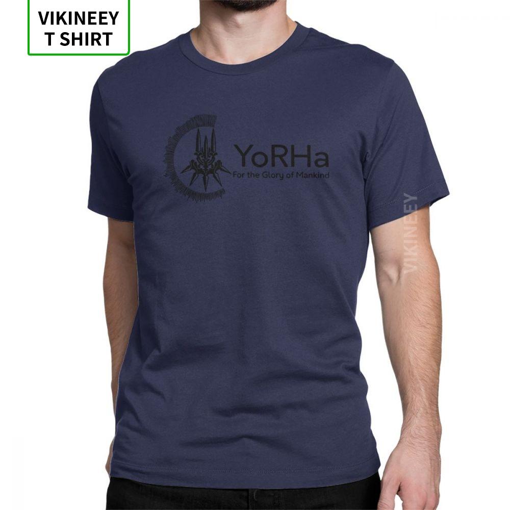 T-Shirts NieR Automata Untitled Novelty 100% Cotton Tees Short Sleeve YoRHa 2B Game T Shirt Clothing Birthday Present